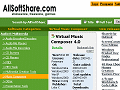 AllSoftShare.com Virtual Music Composer